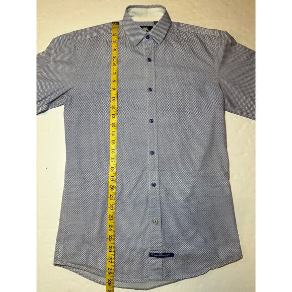 English Laundry Dress Shirt Mens Size Small Button Up Long Sleeve - Picture 3 of 10